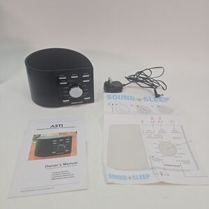 Adaptive Sound Technologies Sound + Sleep SE White Noise Machine - BLACK